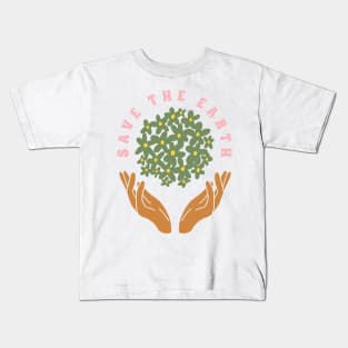 Save The Earth Kids T-Shirt